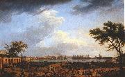 Premiere vue du port de Toulon, vue du Port-Neuf pris a l'angle du Parc d'artillerie Claude Joseph Vernet